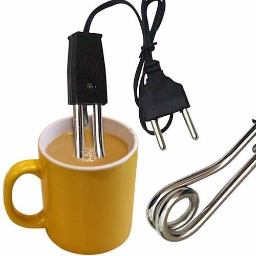 Coffee Heater - Stainless Steel, Compact Design, Automatic Shut-Off, High-Efficiency Heating Element, Ergonomic Handle, LED Indicator Light