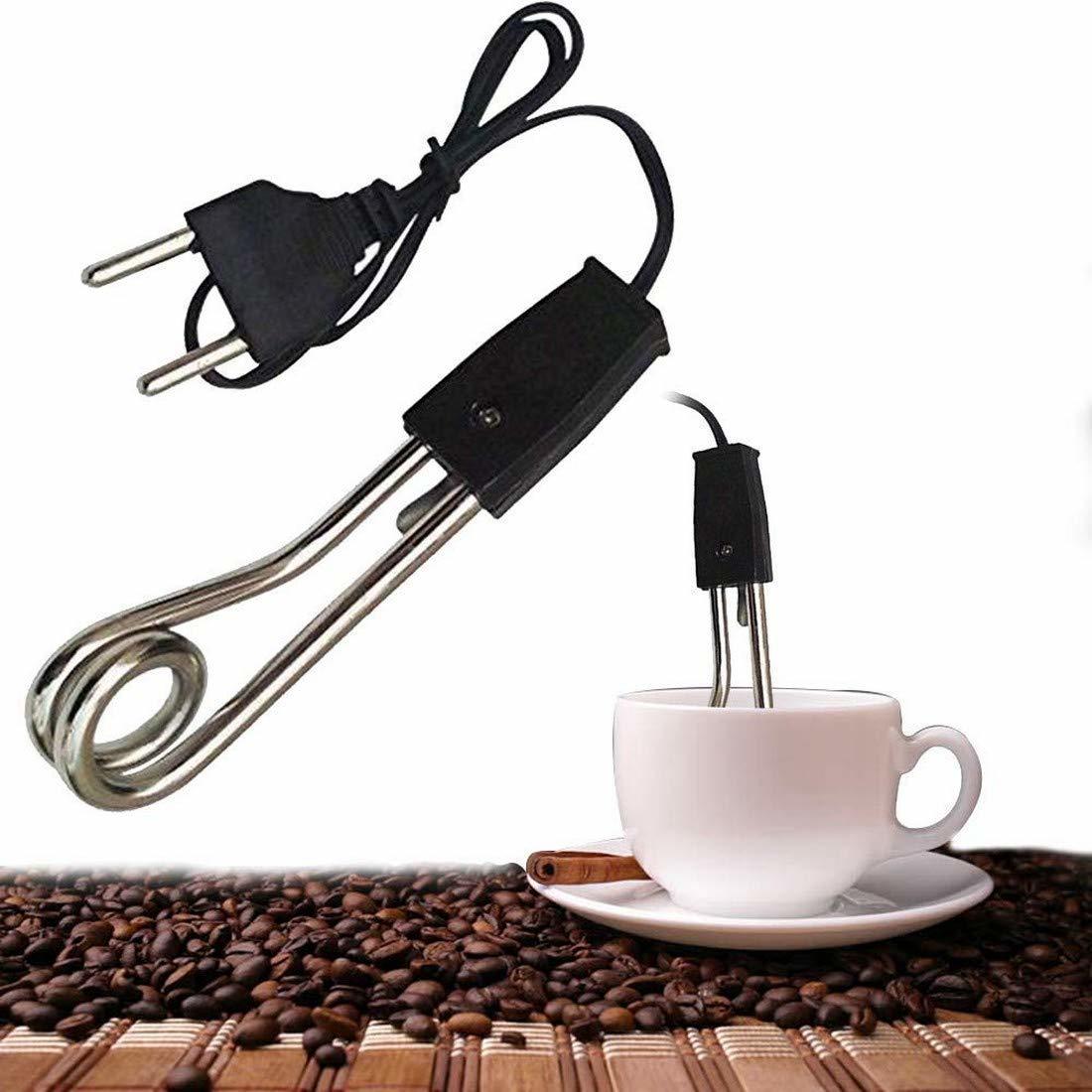 Coffee Heater - Stainless Steel, Compact Design, Automatic Shut-off, High-efficiency Heating Element, Ergonomic Handle, Led Indicator Light