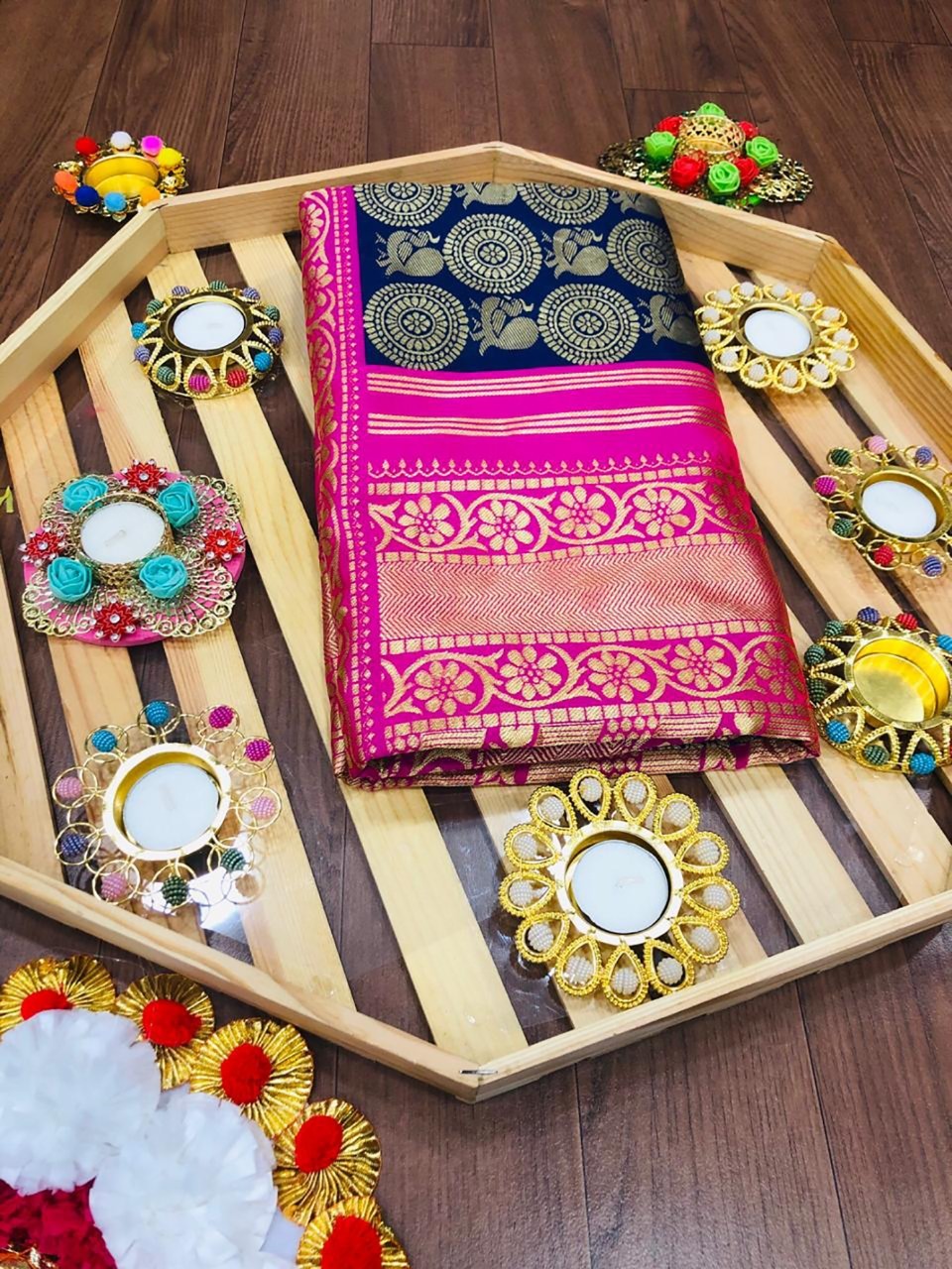 Multi Colour Saree New Launch