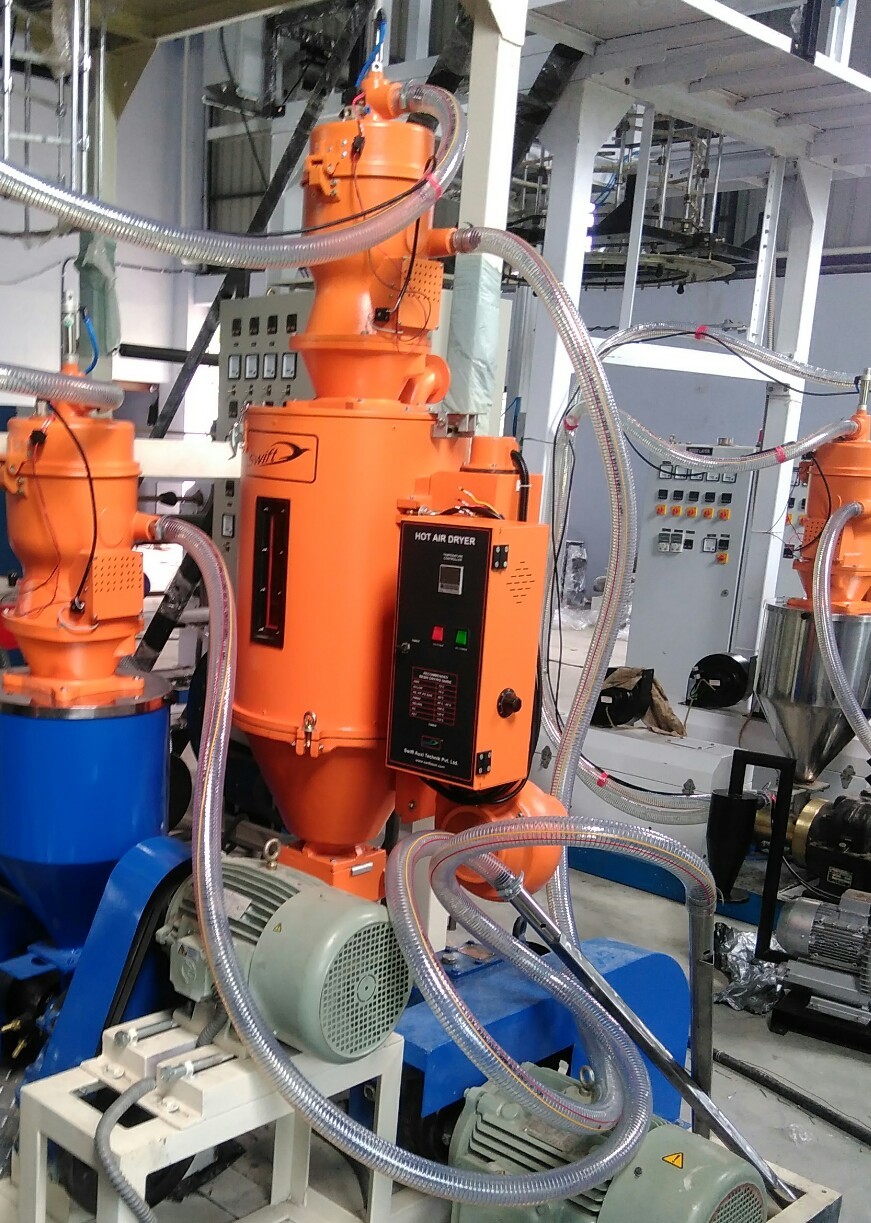 Hopper Dryer - Material: Stainless Steel