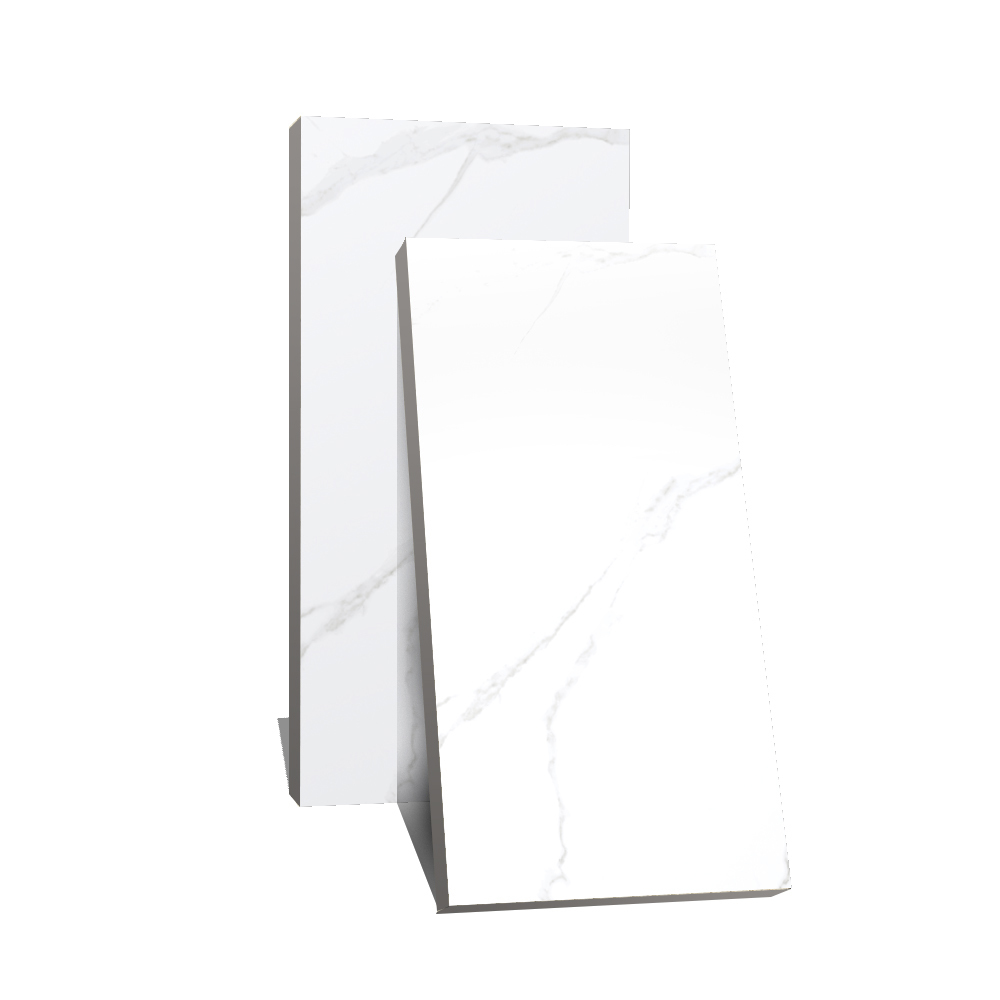Porcelain Tiles - 600x1200 Mm, Glossy Glazed Finish, Wear-resistant, Antibacterial, Non-slip Properties