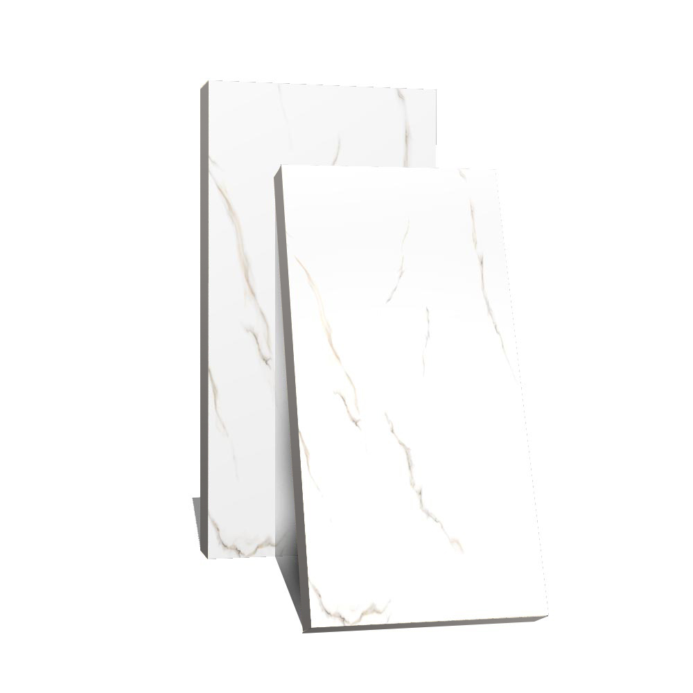Porcelain Tiles - 600x1200 Mm, Glossy Glazed Finish, Wear-resistant, Antibacterial, Non-slip Properties
