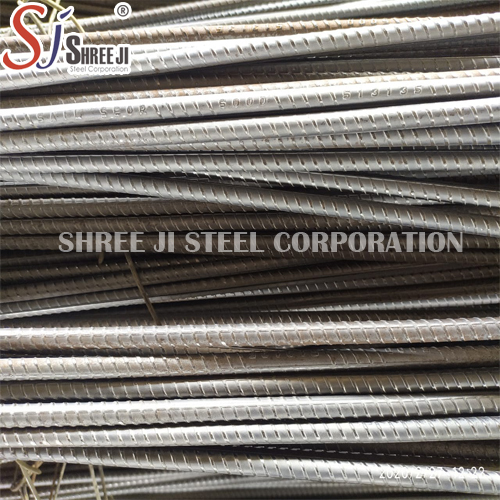Sail Tmt Bar - Mild Steel, 12 Meter Length | Abrasion Resistant, High Temperature Withstanding, Mill Finish