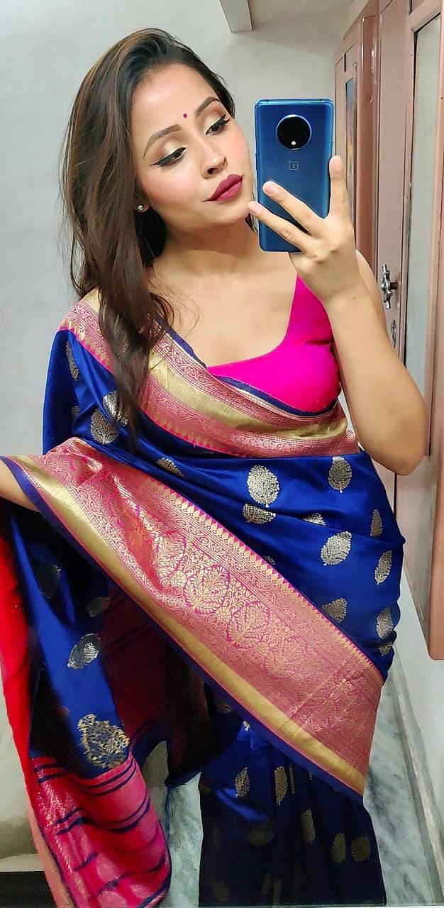 Multi Colour Ladies Cotton Saree