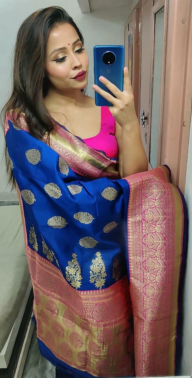 Multi Colour Ladies Cotton Saree