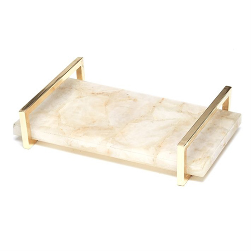 White Quartz Trays