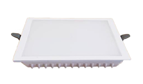 Square Shape LED New Down Light - Aluminum Body, 106x106 mm, IP20, 12W Power, 30000 Hours Lifespan, 3000K-6500K Color Temperature, Indoor Use