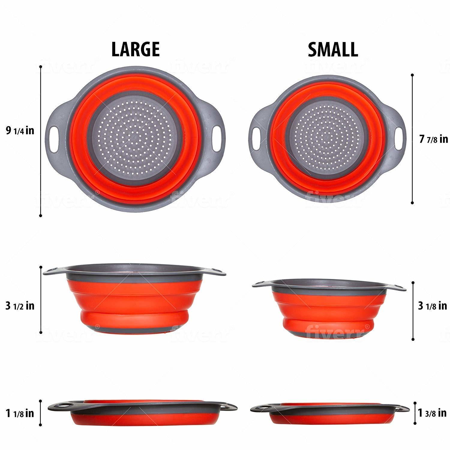 Round Kitchen Strainer (1 Pcs)