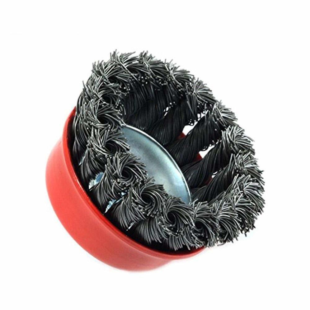 Wire Wheel Cup Brush (Black)