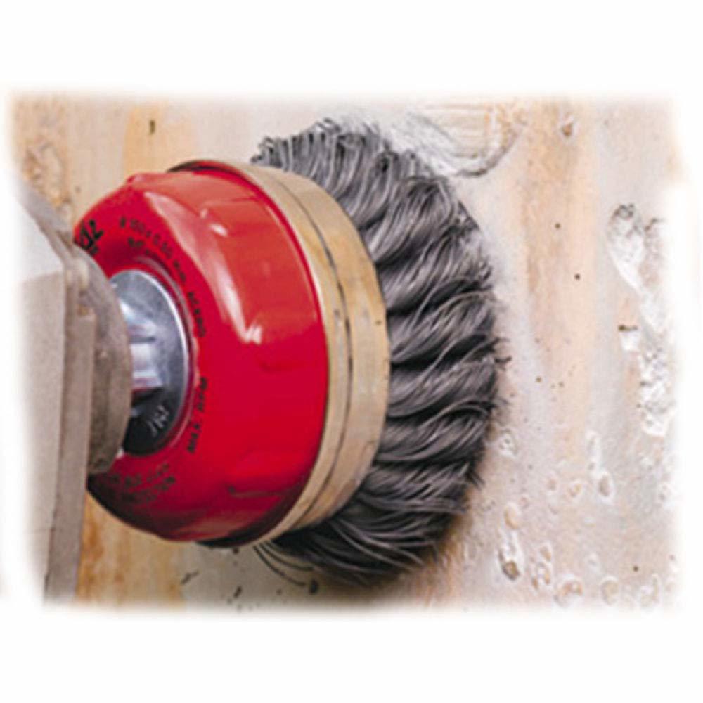 Wire Wheel Cup Brush (Black)
