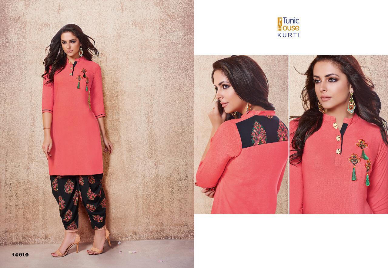 Dry Cleaning Glorist Viscous Rayon Print Kurti