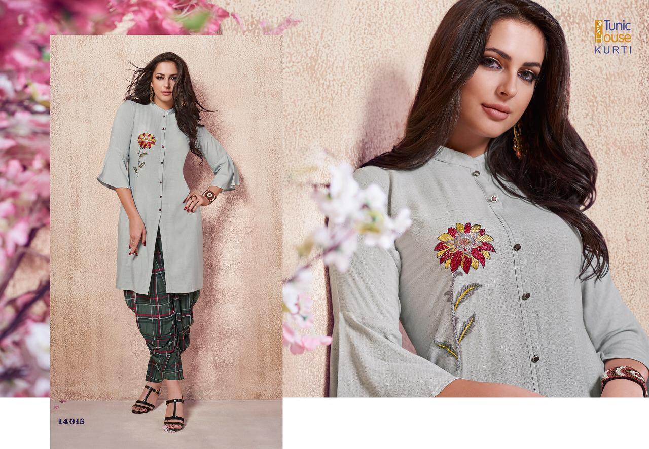 Dry Cleaning Glorist Viscous Rayon Print Kurti