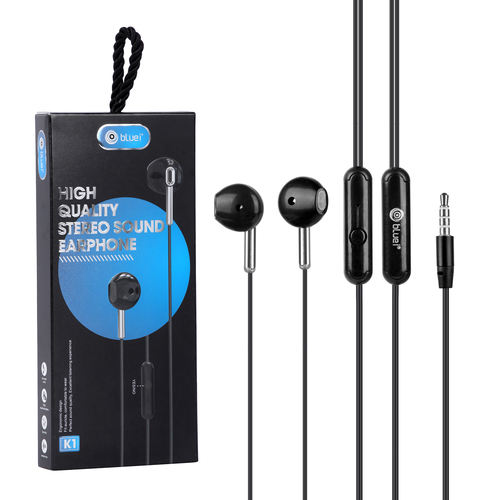 Bluei K1 3.5mm Jack Superior Sound Stereo Earphone