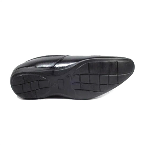 Mens Black Synthetic Foam Formal Shoes