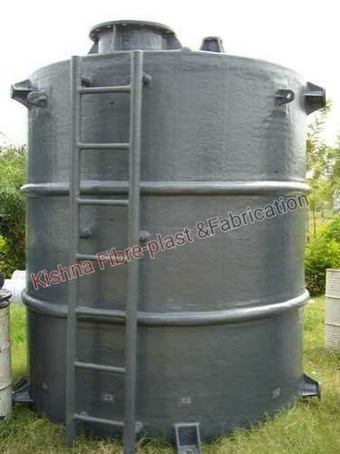 Pp Frp Tank - 500-300000l Volume, Customizable Shape & Color | Mechanically Strong, Weather Proof, Impact Resistant, Fire Retardant, Light Weight