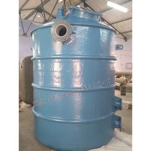 Pp Frp Tank - 500-300000l Volume, Customizable Shape & Color | Mechanically Strong, Weather Proof, Impact Resistant, Fire Retardant, Light Weight