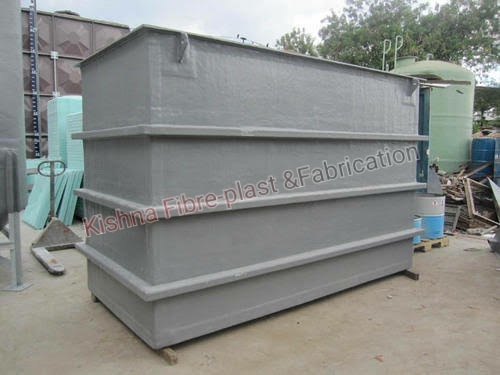 Pp Frp Tank - 500-300000l Volume, Customizable Shape & Color | Mechanically Strong, Weather Proof, Impact Resistant, Fire Retardant, Light Weight