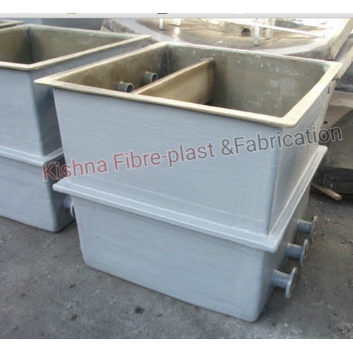 Pp Frp Tank - 500-300000l Volume, Customizable Shape & Color | Mechanically Strong, Weather Proof, Impact Resistant, Fire Retardant, Light Weight
