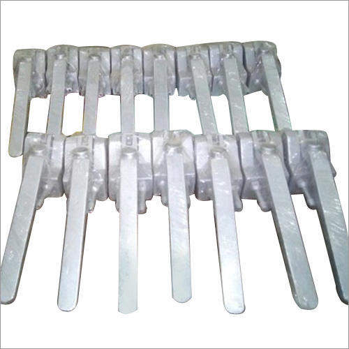 सिल्वर स्टील डेड मैन हैंडल