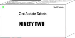 Zinc Acetate Tablets