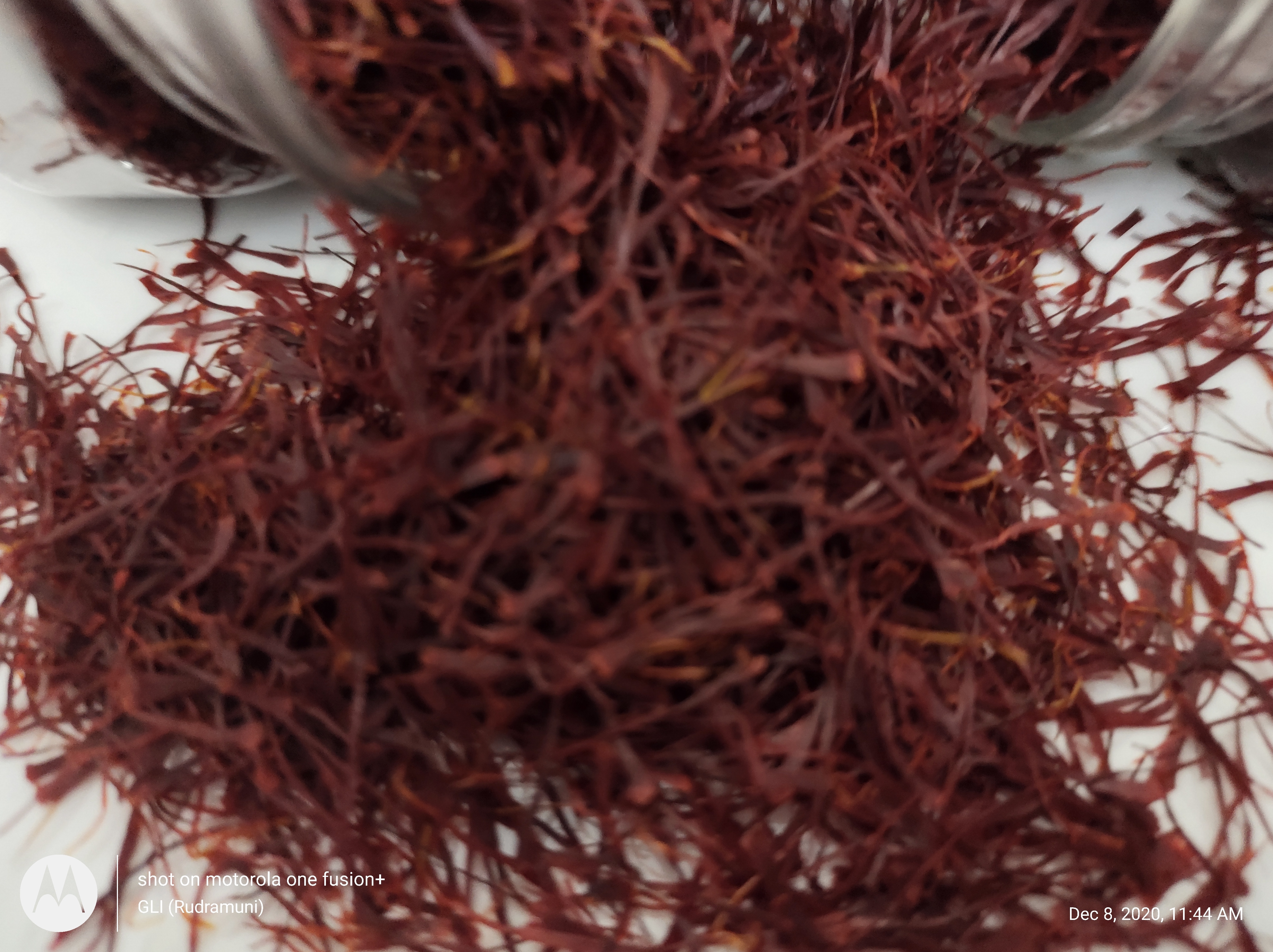 Broken Saffron - 50 Gms Jar, A Grade Organic Kashmiri Saffron Cuts, 98% Purity, Dried Style, Ideal For Food, Spa, And Perfumes