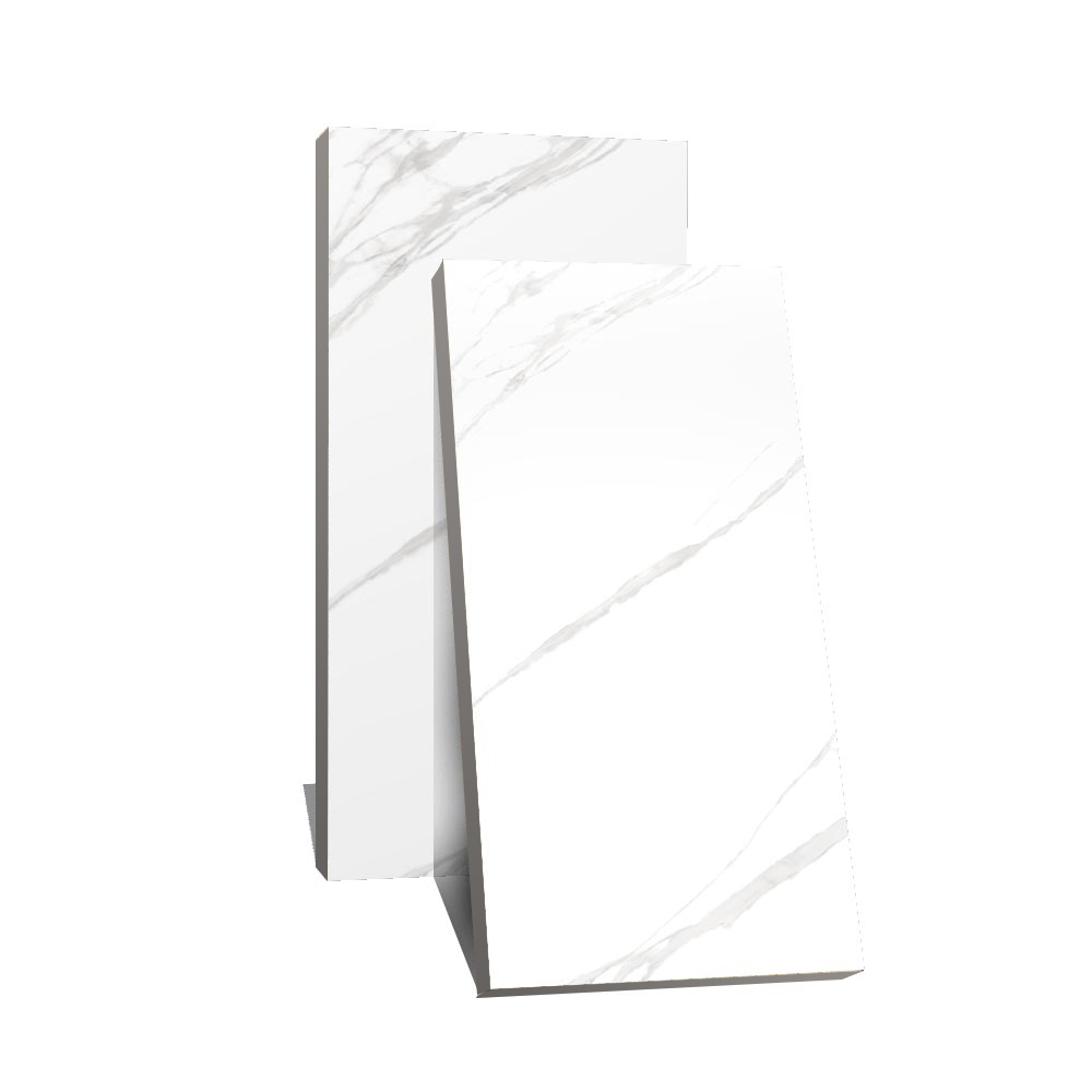 White Glossy Porcelain Tiles