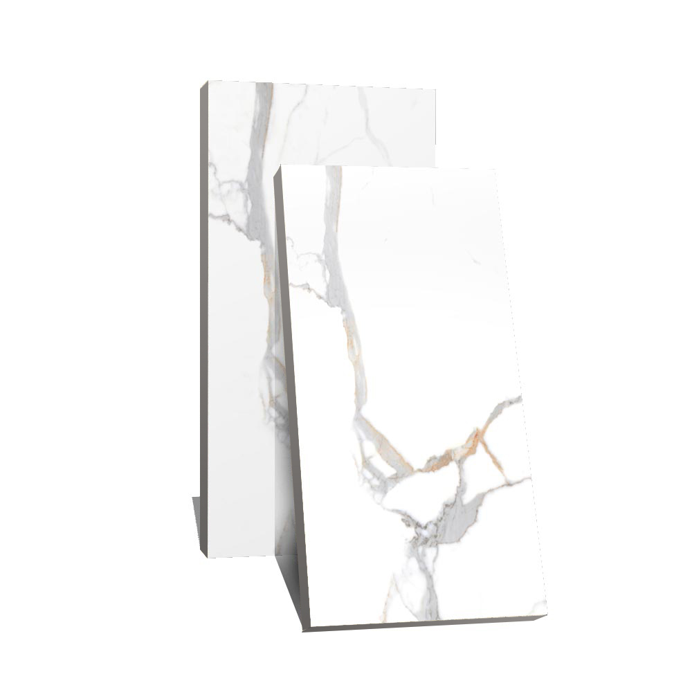White Glossy Porcelain Tiles