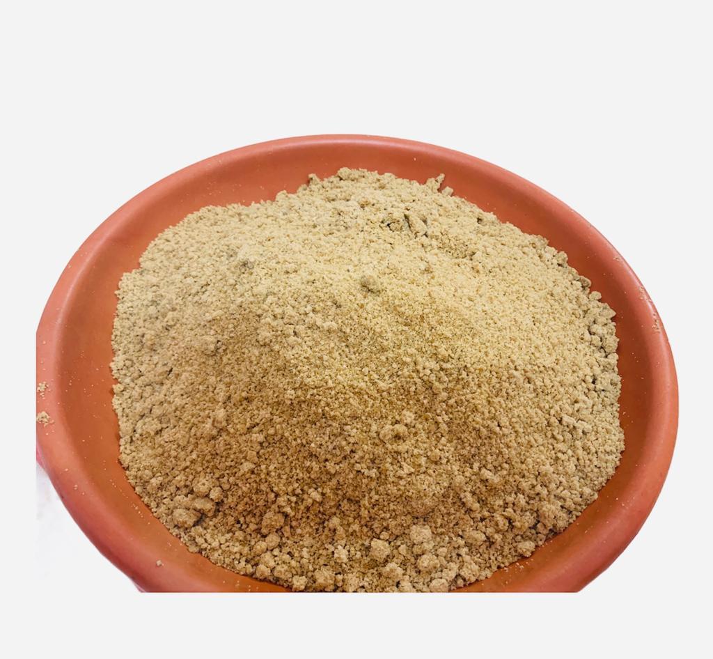 Bulk Jaggery Powder - 500 Grams Mason Jar | Organic, Chemical-free, Natural, Sweet Aroma, Fssai Licensed, Pharma Grade, 6 Months Shelf Life