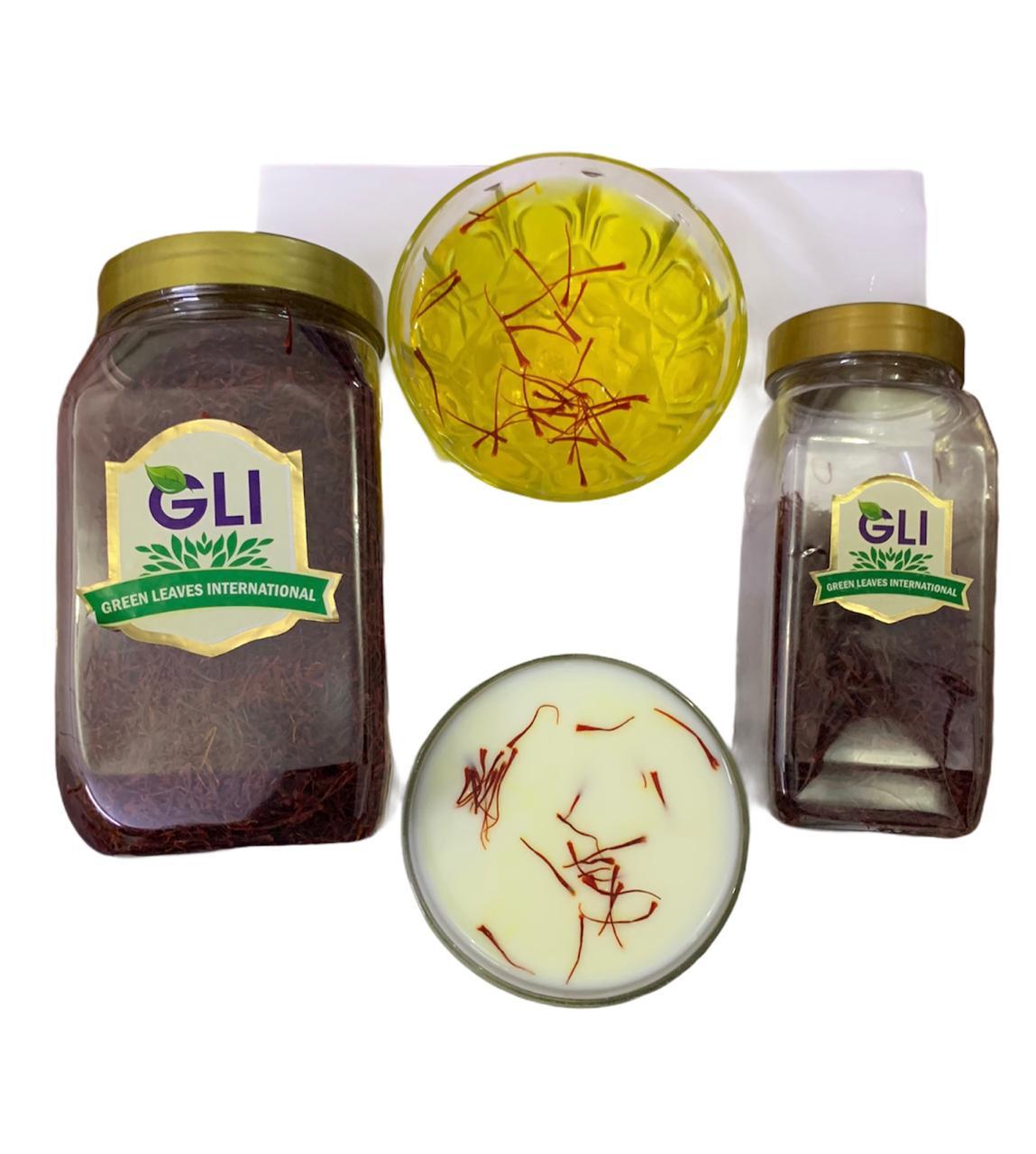 Natural Saffron - 100 Grams | 98% Purity, Food Grade, Dried Mongra Threads, Vacuum Pack Mason Jar, Hygienically Processed For Superior Aroma