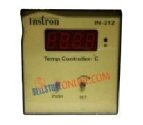 Digital Temp. Controller - 72mm x 72mm , Plastic Build, 0 to 1200 deg. K Range, Relay Output