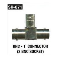 BNC T Connector (3 BNC Socket)
