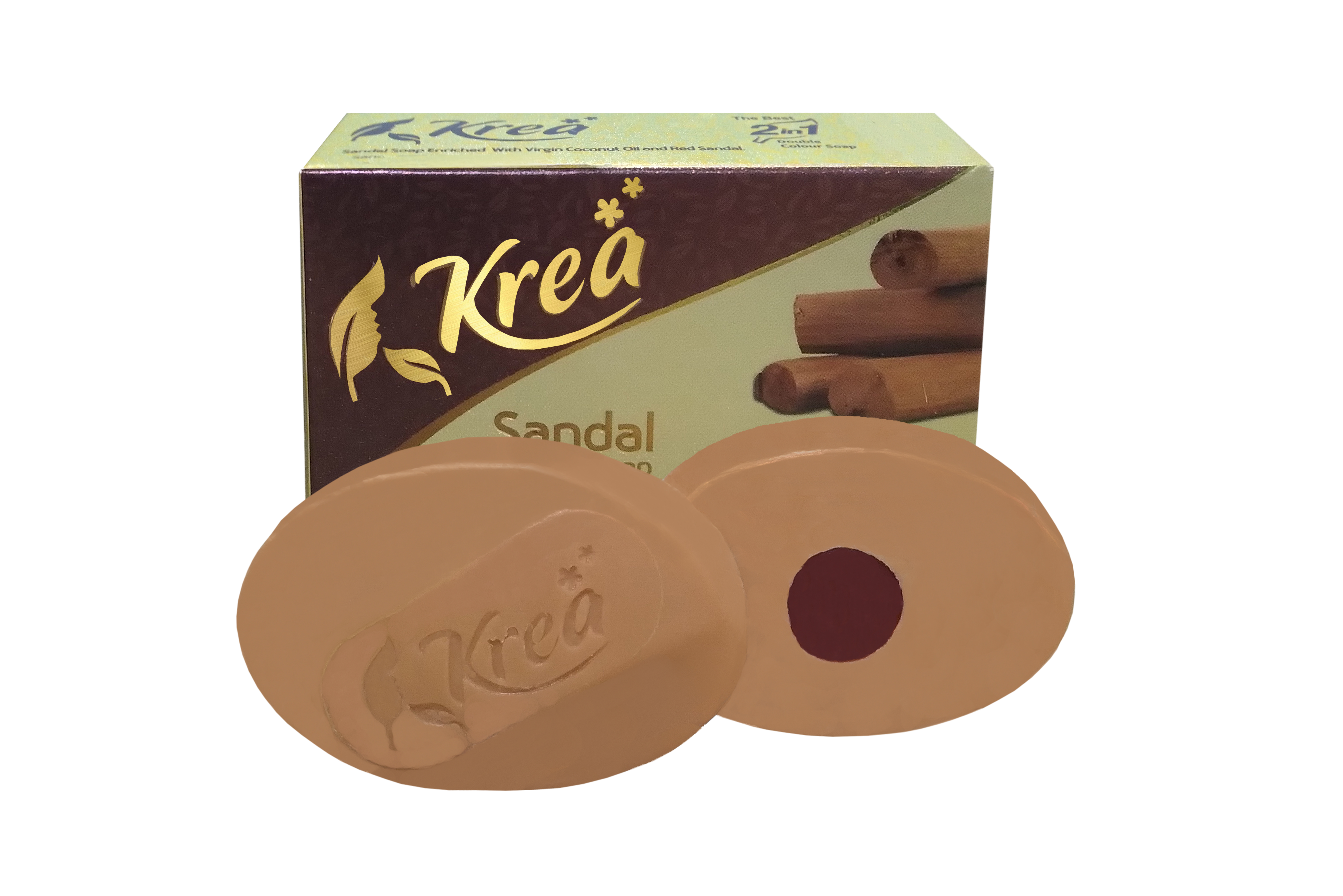 Sandal Soap - 100 Gm Bar, High Foam Formula - Germ-killing, Blemish And Pigmentation Protection