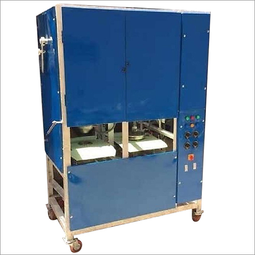 मेटल डबल डाई ऑटोमैटिक थाली बनाने की मशीन