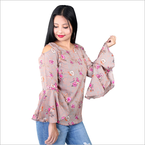 Crabe Rayon Top - Soft Fabric, Slim Fit Design | Multicolor Printed Casual Wear for Summer