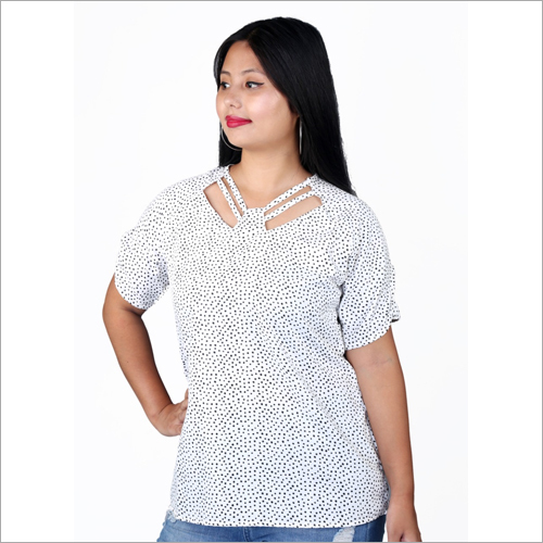 Printed Ladies Designer Top