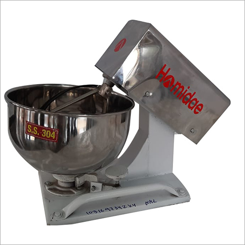 Atta Maker Machine - Stainless Steel, 10 kg Capacity, 1 HP Power | 220 V, 500 x 400 x 600 mm Dimensions, 1 Year Warranty, 30 kg Weight