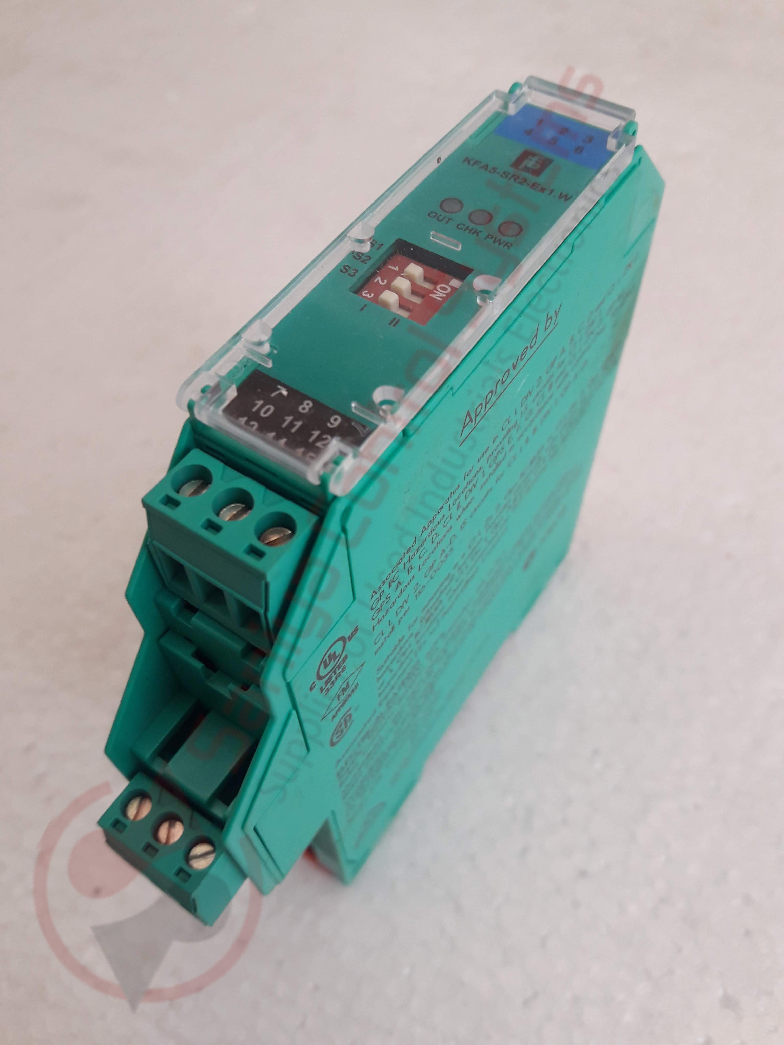 Switch Amplifier Connection Assembly - Kfa5-sr2-ex1.w, Green Color | Model No.: 103371, Serial No.: 40000007712424, New In Box