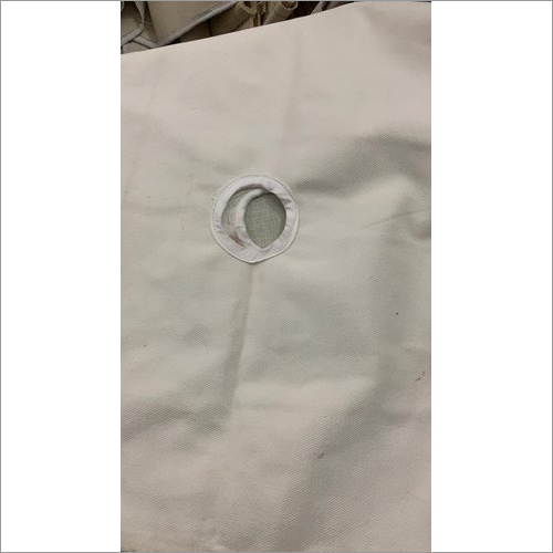White Plain Filter Cover Cloth Fabric