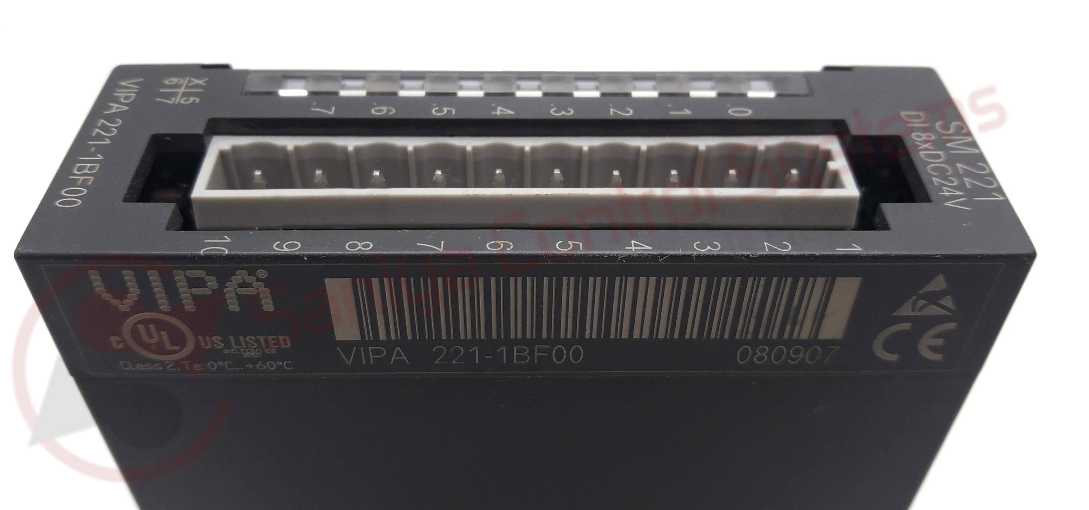 Digital Input Modules - Vipa221-1bf00, Black | Ref. No.: (0547) Vipa 221-1bf00, Operating Temp.: 0â°c To +60â°c, Open Box Condition