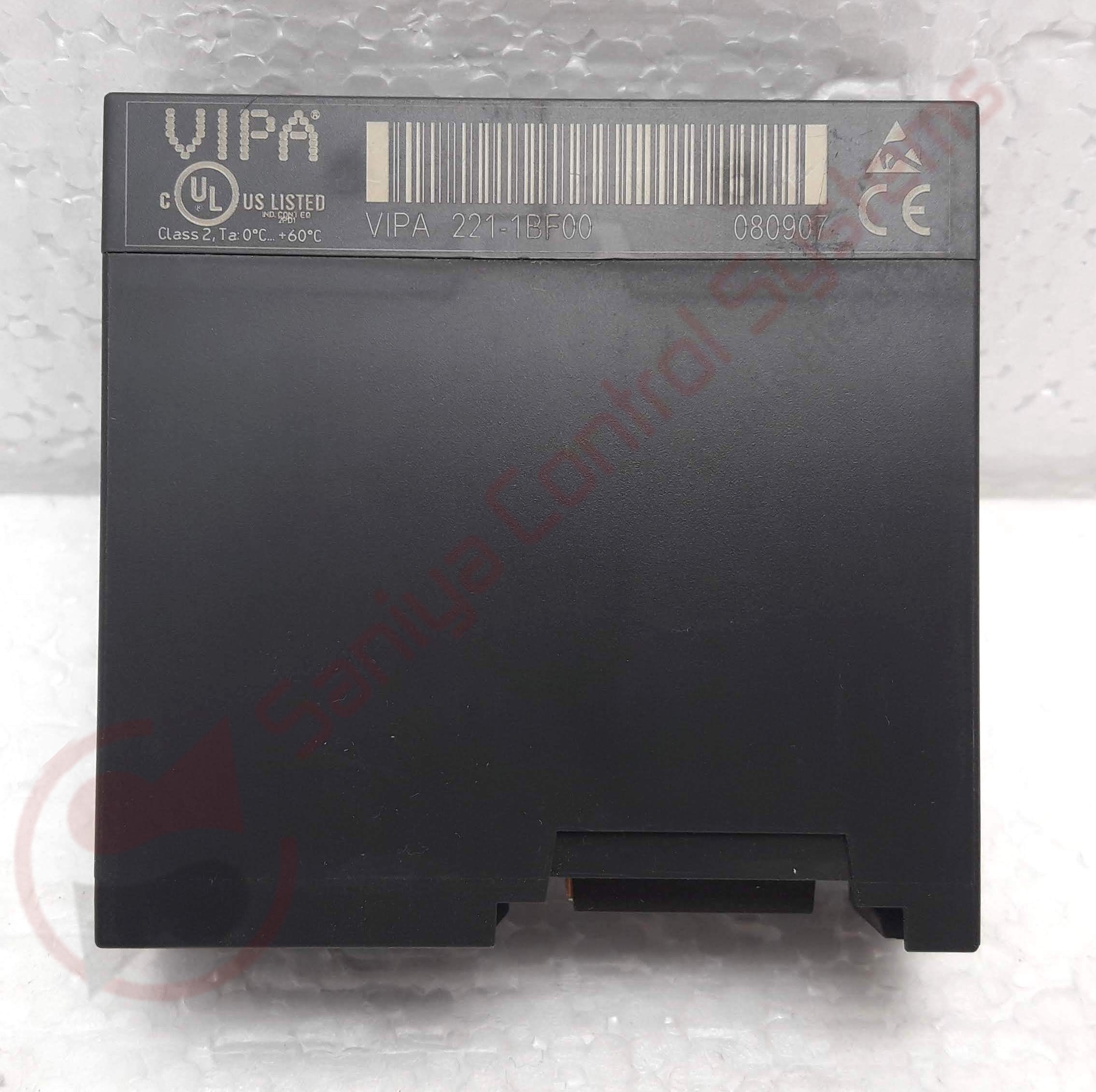 Digital Input Modules - Vipa221-1bf00, Black | Ref. No.: (0547) Vipa 221-1bf00, Operating Temp.: 0â°c To +60â°c, Open Box Condition