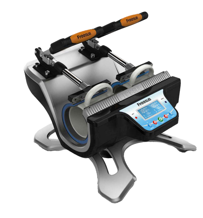 Semi-automatic Dual 2 In 1 Mug Heat Press Machine