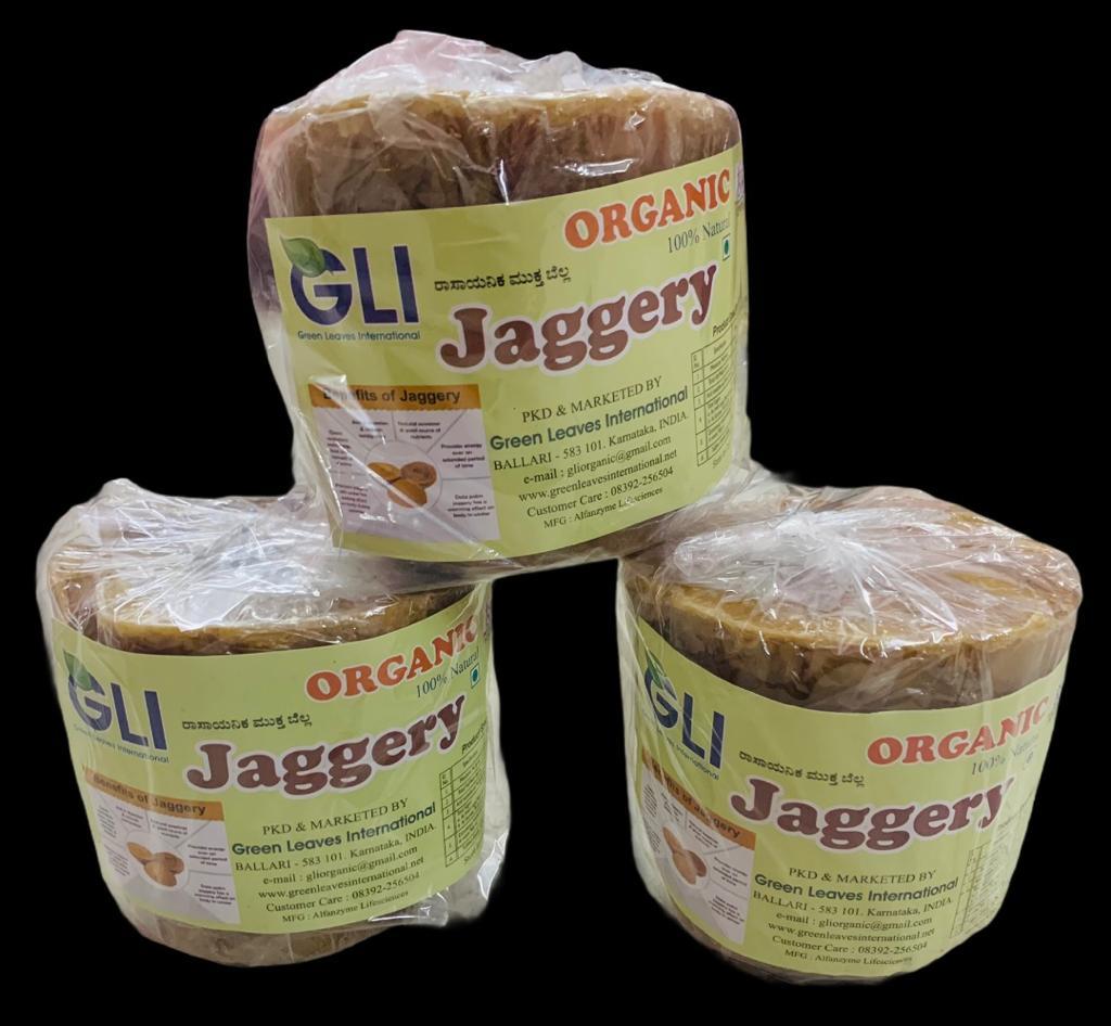 Sugarcane Organic Jaggery - 1kg | Chemical Free, Pharma Grade, Fssai Licensed, Low Moisture, Rich In Minerals, Antioxidant Benefits, Ideal For Health
