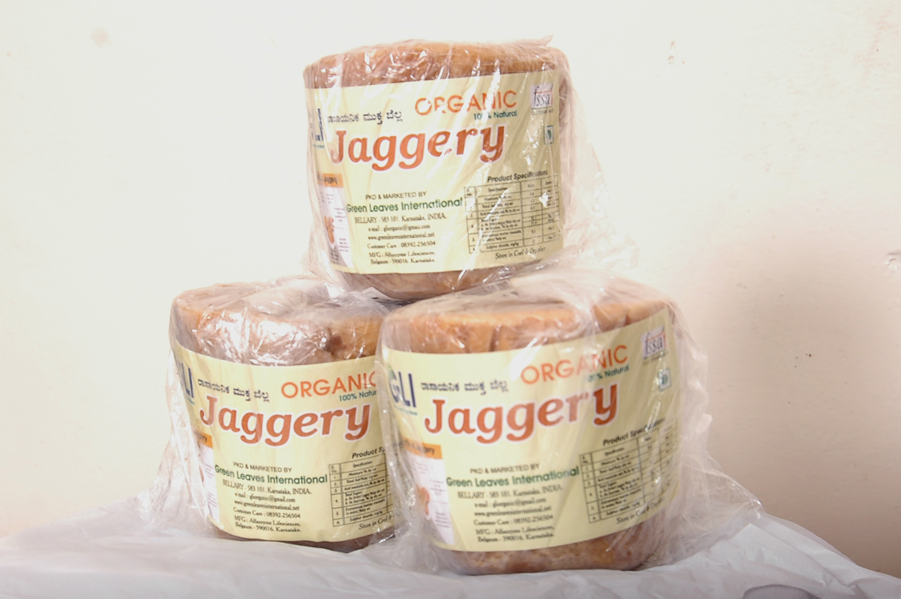 Sugarcane Organic Jaggery - 1kg | Chemical Free, Pharma Grade, Fssai Licensed, Low Moisture, Rich In Minerals, Antioxidant Benefits, Ideal For Health