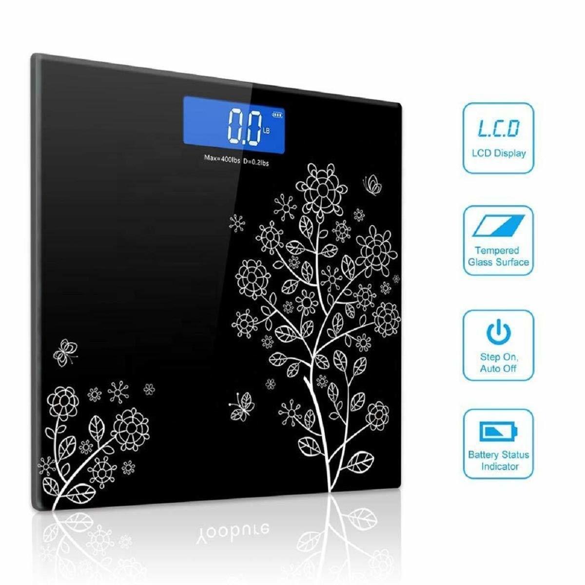 Bathroom Weight Scale (Flower Design)