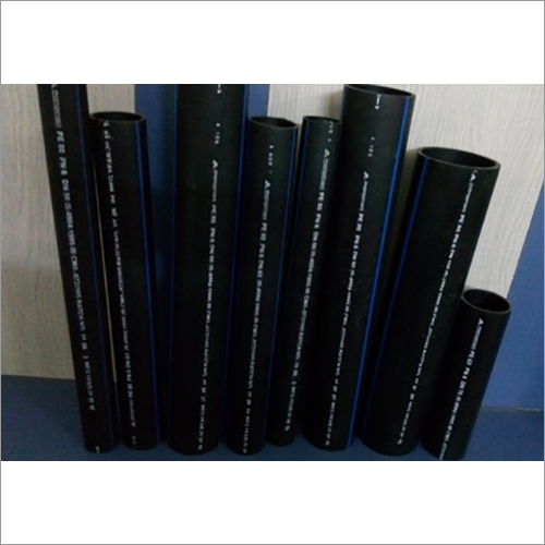 Round Black 110 Mm Hdpe Pipe