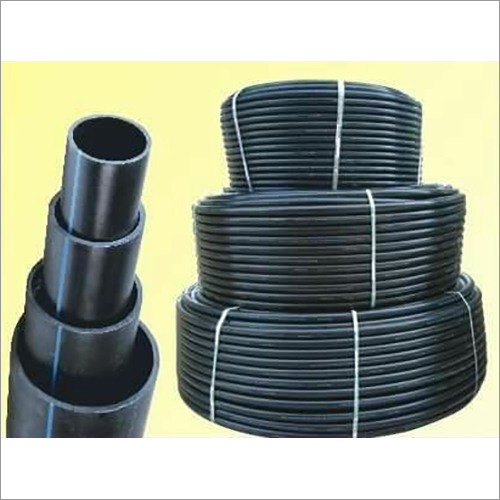 HDPE Pipe And Coil - Mahashakti 18 Meter Length, Black Color, Round Shape | Designed for Drinking Water Applications