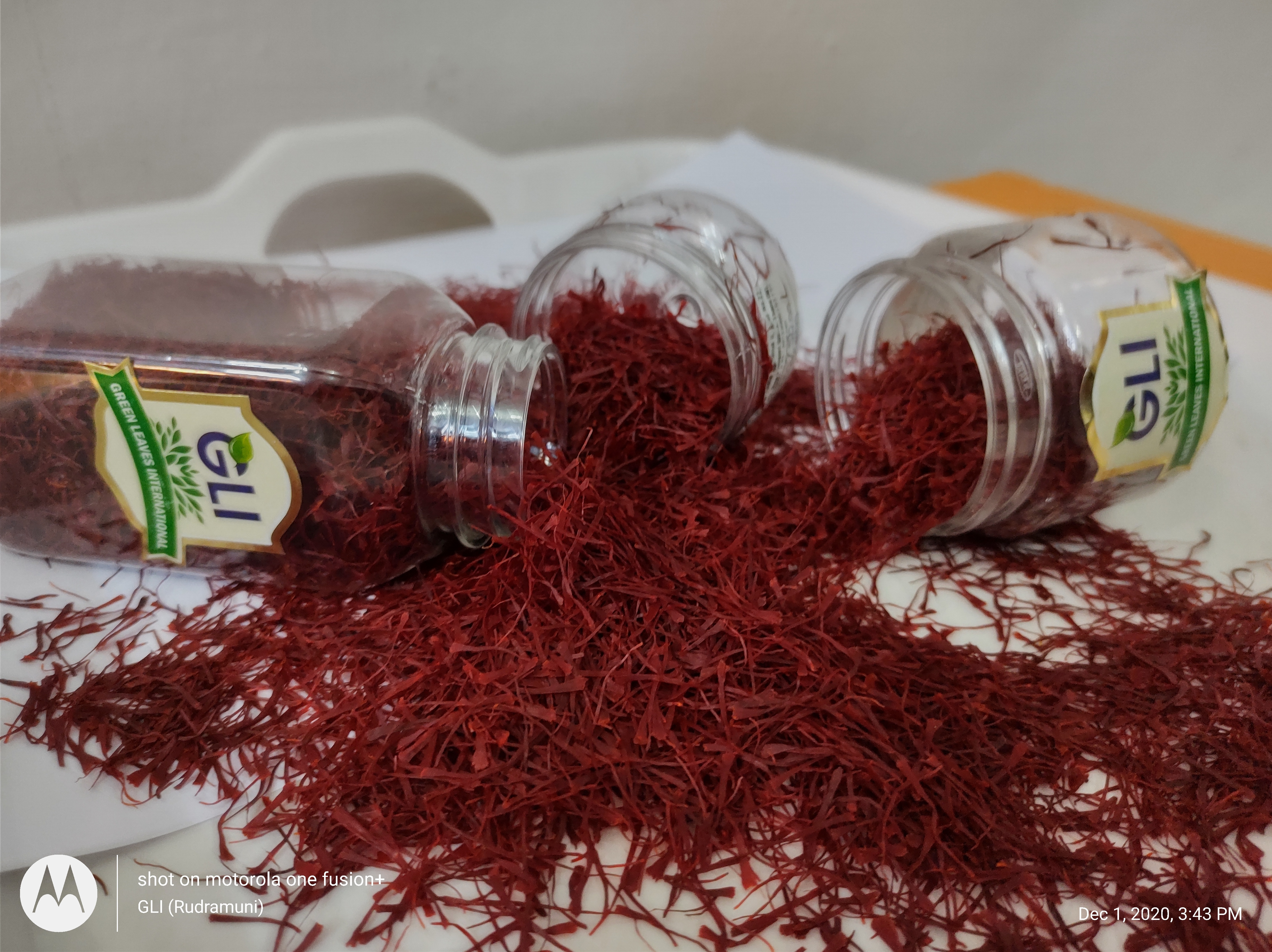 Organic Premium Quality Saffron - 100% Pure, 100 Gms Pack Size, Fssai Certified | Grade A, Dark Red Stigmas, Rich Natural Aroma