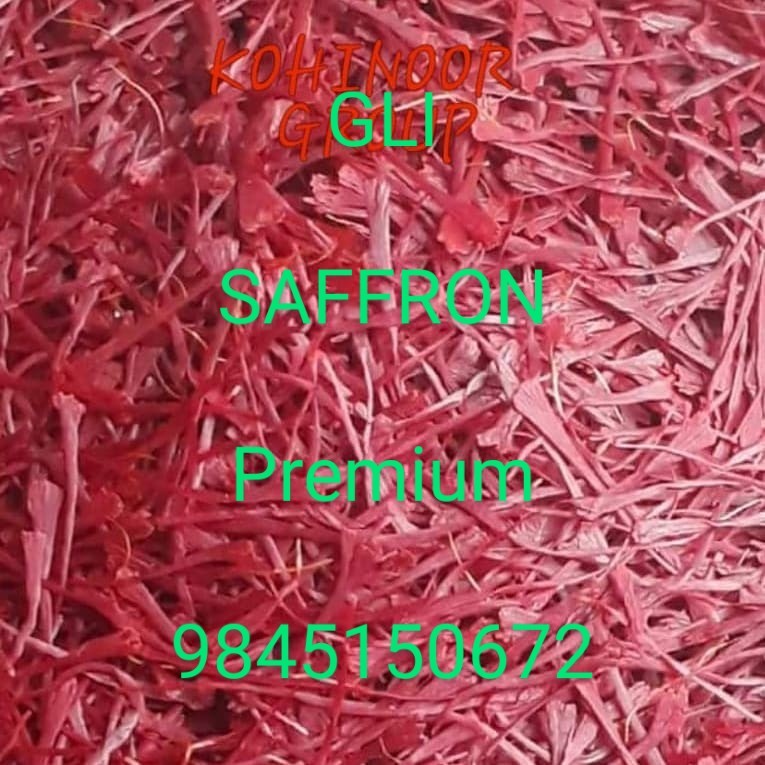 Organic Premium Quality Saffron - 100% Pure, 100 Gms Pack Size, Fssai Certified | Grade A, Dark Red Stigmas, Rich Natural Aroma