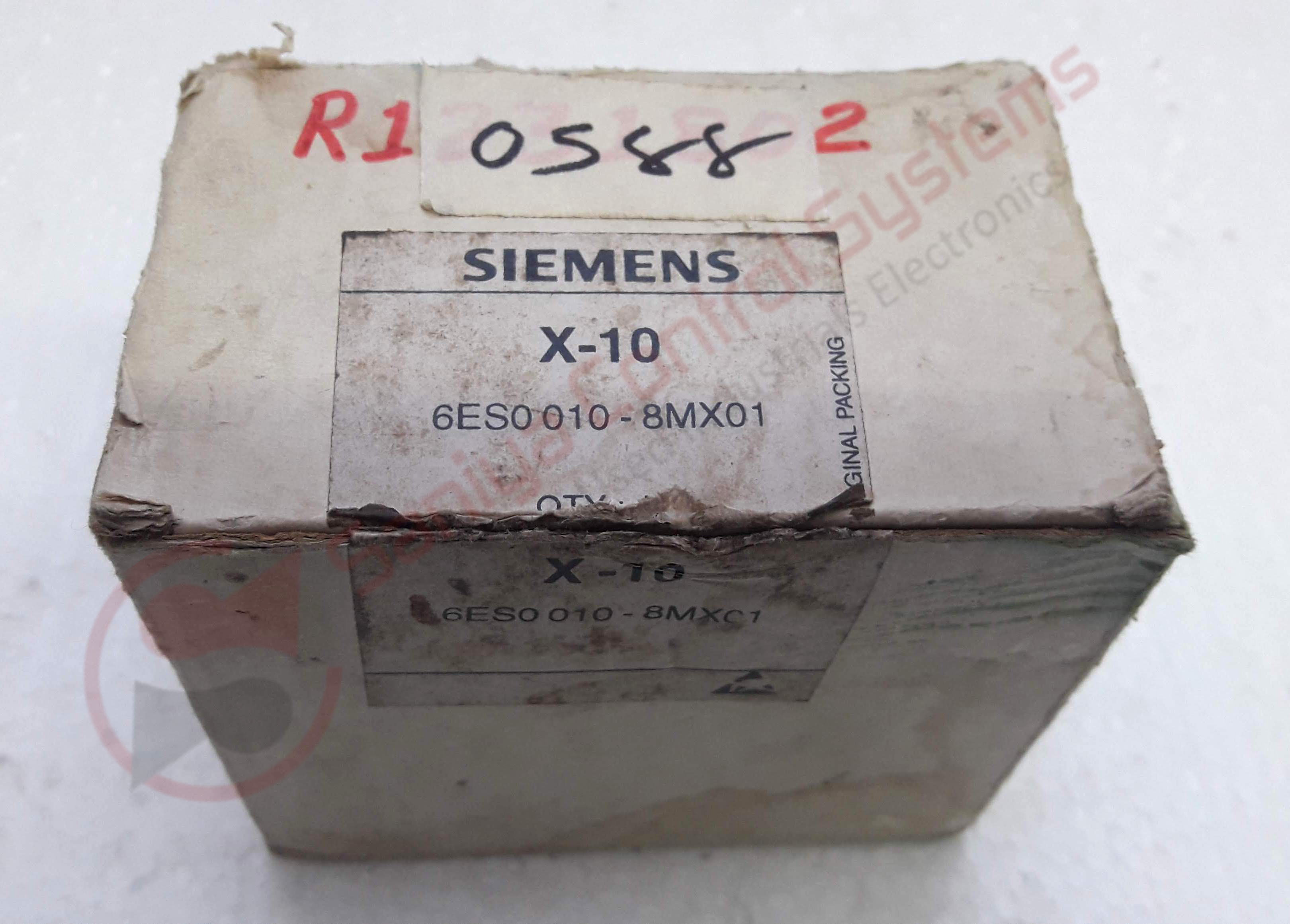 Siemens Firmware - 6es0 010-8mx01 I/o Module, Black Color, Programmable Controller For Automation And Robotics