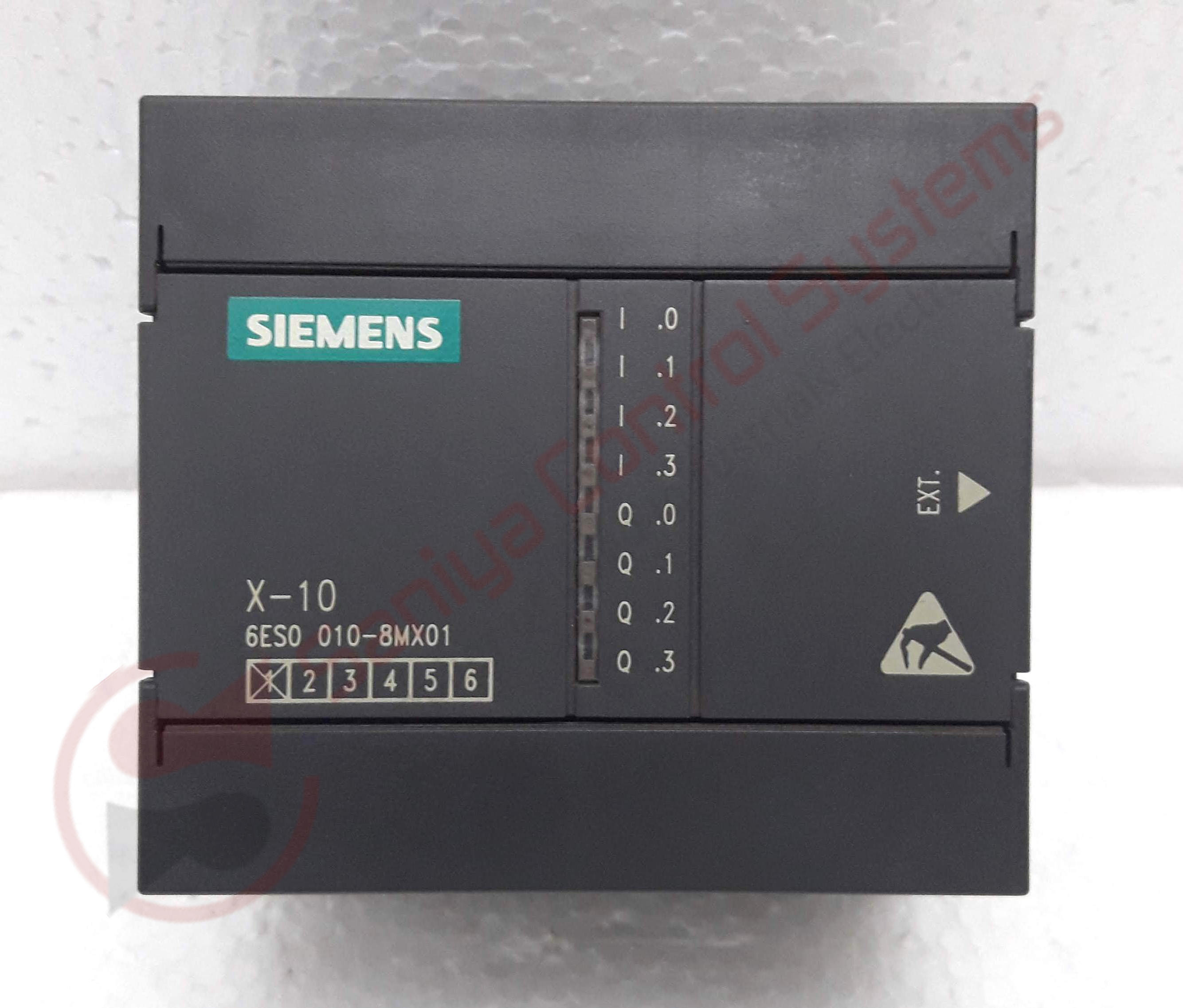 Siemens Firmware - 6es0 010-8mx01 I/o Module, Black Color, Programmable Controller For Automation And Robotics
